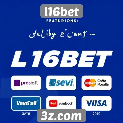 Métodos de pagamento aceitos pela l16bet